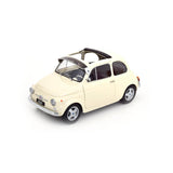 Fiat 500 F Custom 1968 Crème 1/12