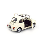 Fiat 500 F Custom 1968 Crème 1/12