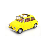 Fiat 500 F Custom 1968 Jaune 1/12