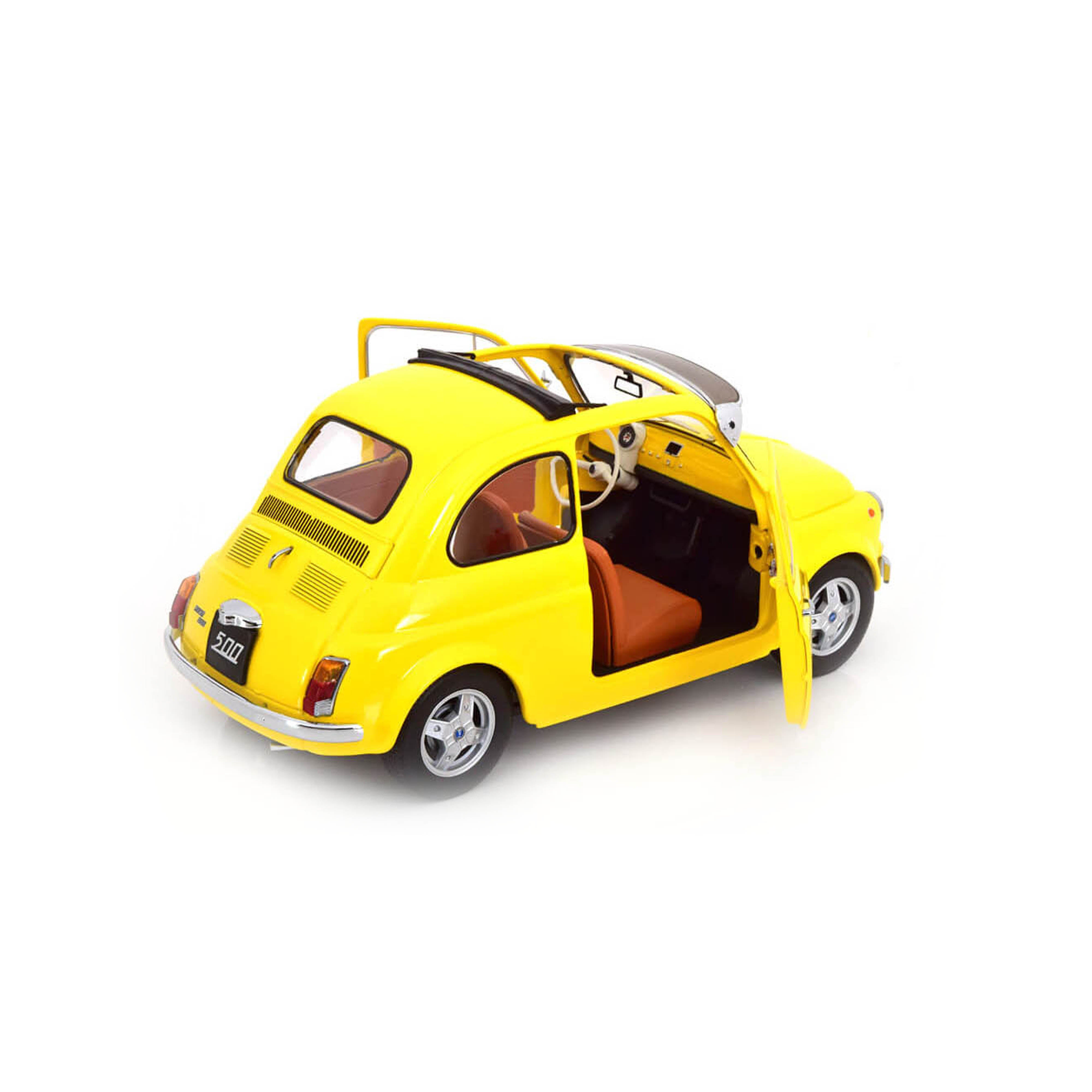 Fiat 500 F Custom 1968 Yellow 1:12