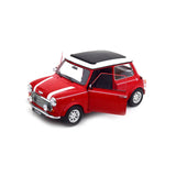 Mini Cooper Schiebedach LHD Rot/Weiß 1:12