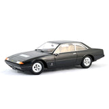 Ferrari 365 GT4 2+2 1972 noir avec intérieur crème 1/18