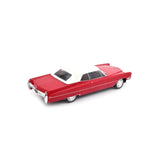 Cadillac Deville mit Verdeck 1967 Rot/Weiß 1:18