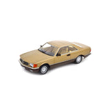 Mercedes 500 SEC C126 1987 Gold Metallic 1:18