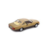 Mercedes 500 SEC C126 1987 Gold Metallic 1:18