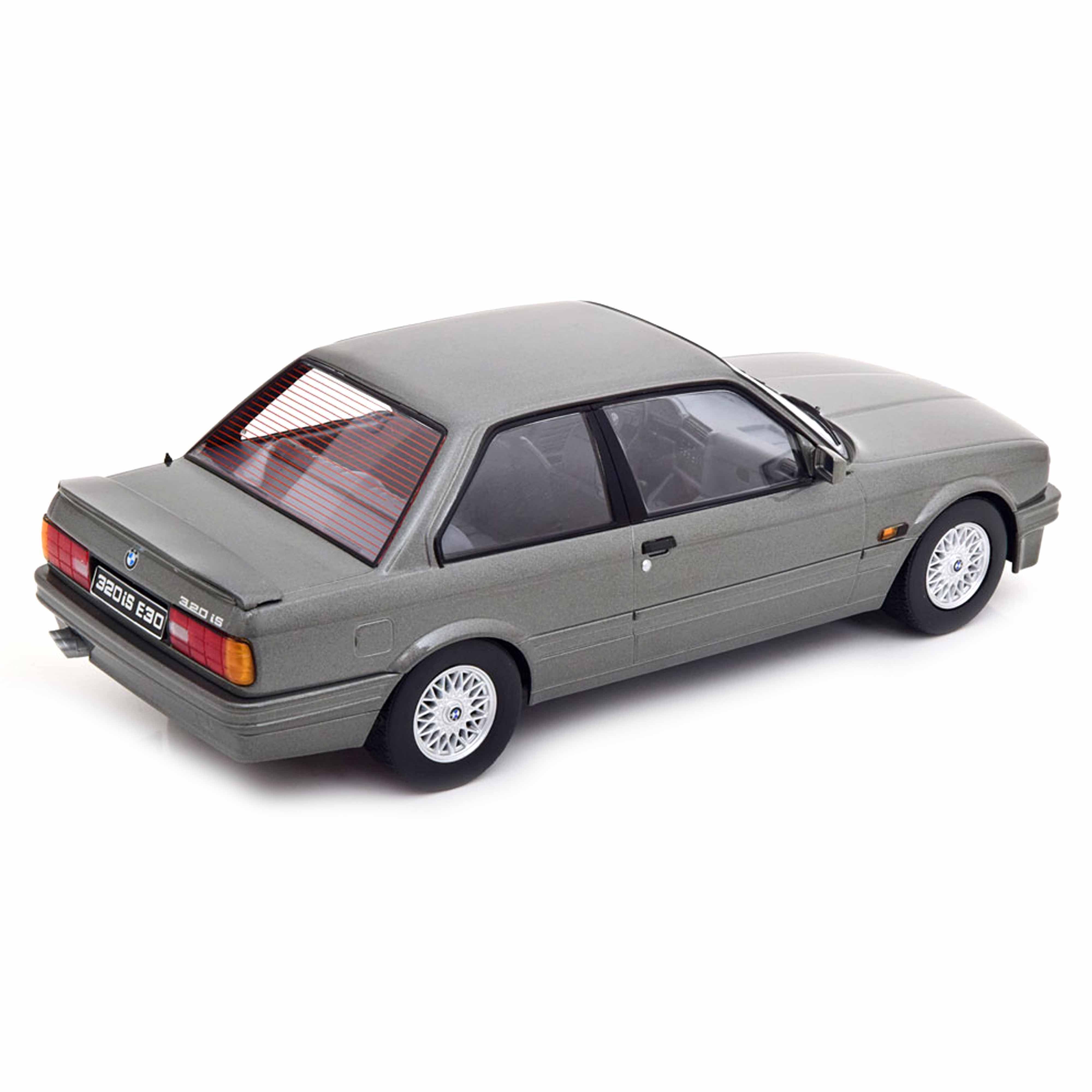 BMW 320iS E30 Italo M3 1989 Silber metallisch 1:18