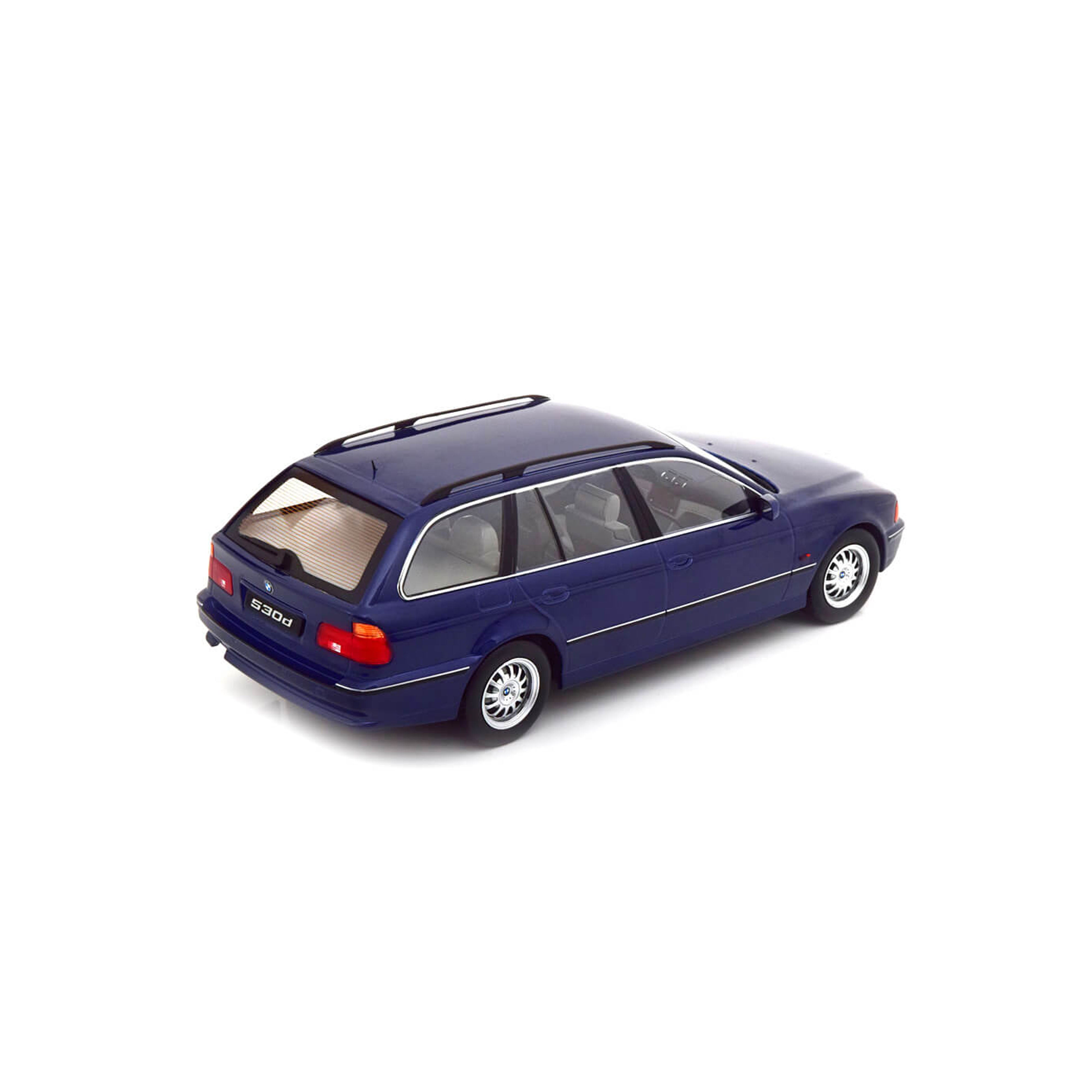 BMW 530d E39 Touring 1998 Metallic Blue 1:18