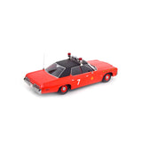 Dodge Monaco 1974 Chicago Fire Dpt Rot/Schwarz 1:18