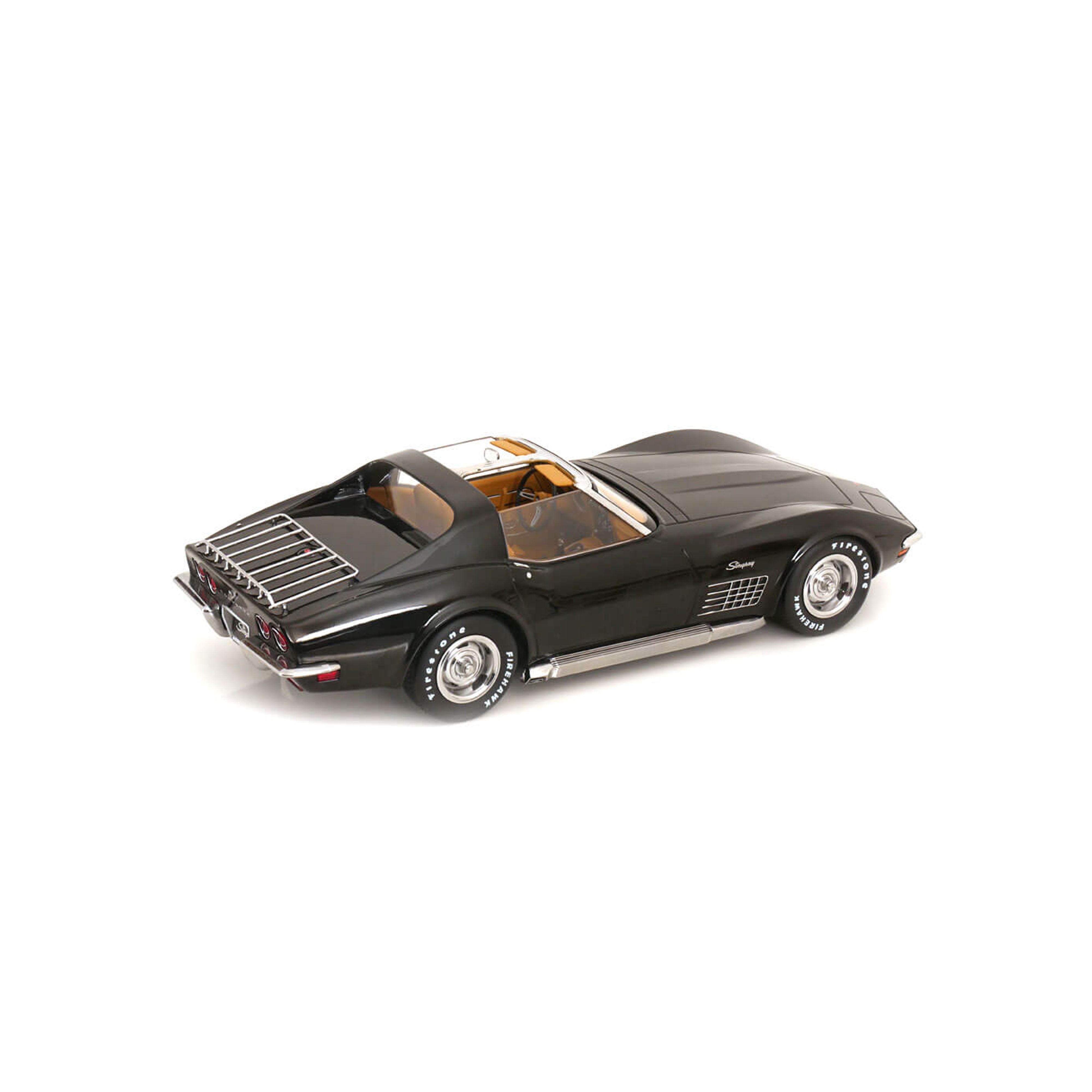 Chevrolet Corvette C3 1972 Schwarz 1:18