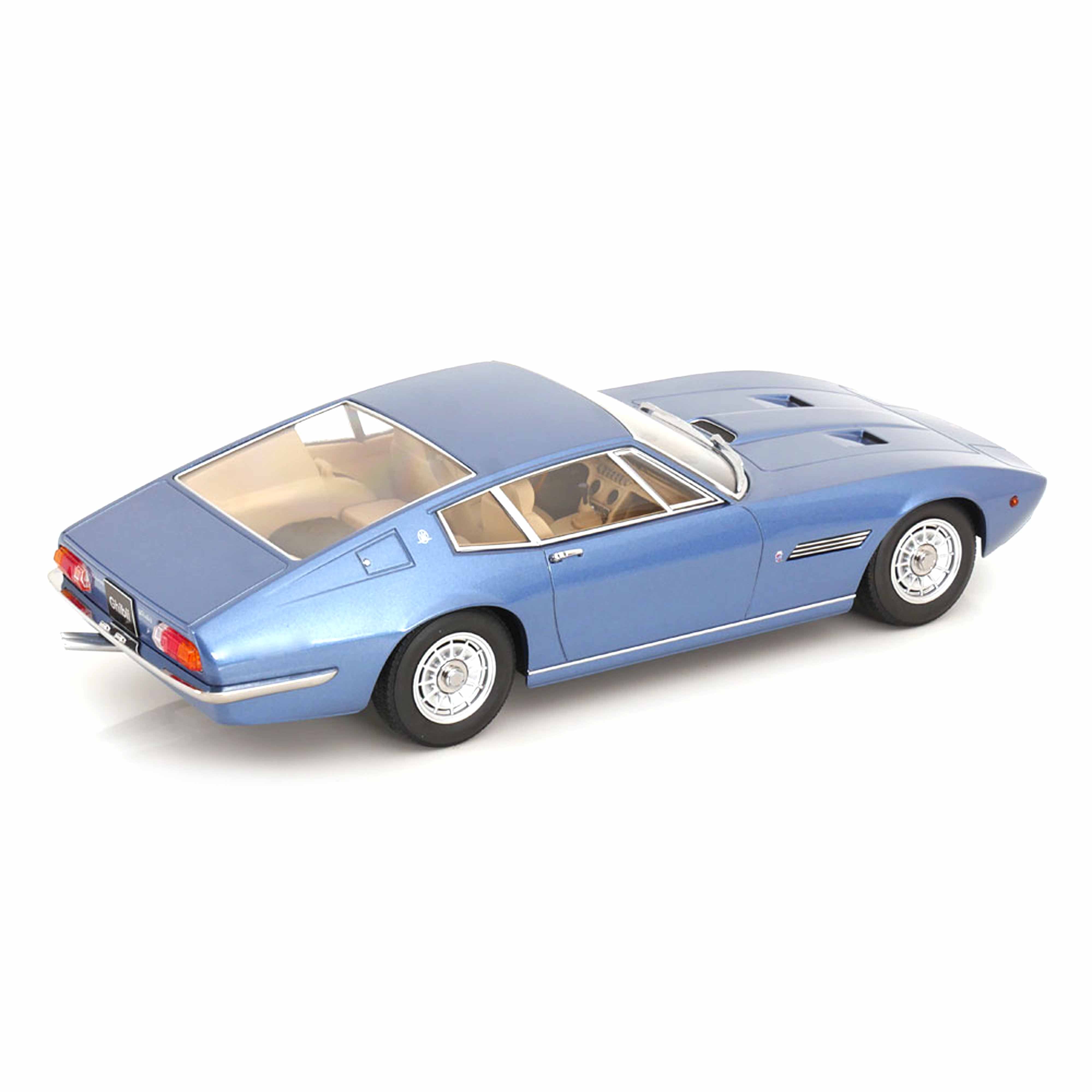 Maserati Ghibli Coupe 1969 Metallisch Blau 1:18