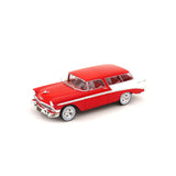 Chevrolet Bel Air Nomad Custom 1956 Hellrot/Weiss 1:18