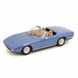 Maserati Ghibli Spyder 1970 Bleu Clair Métallisé 1/18