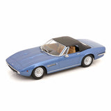 Maserati Ghibli Spyder 1970 Bleu Clair Métallisé 1/18