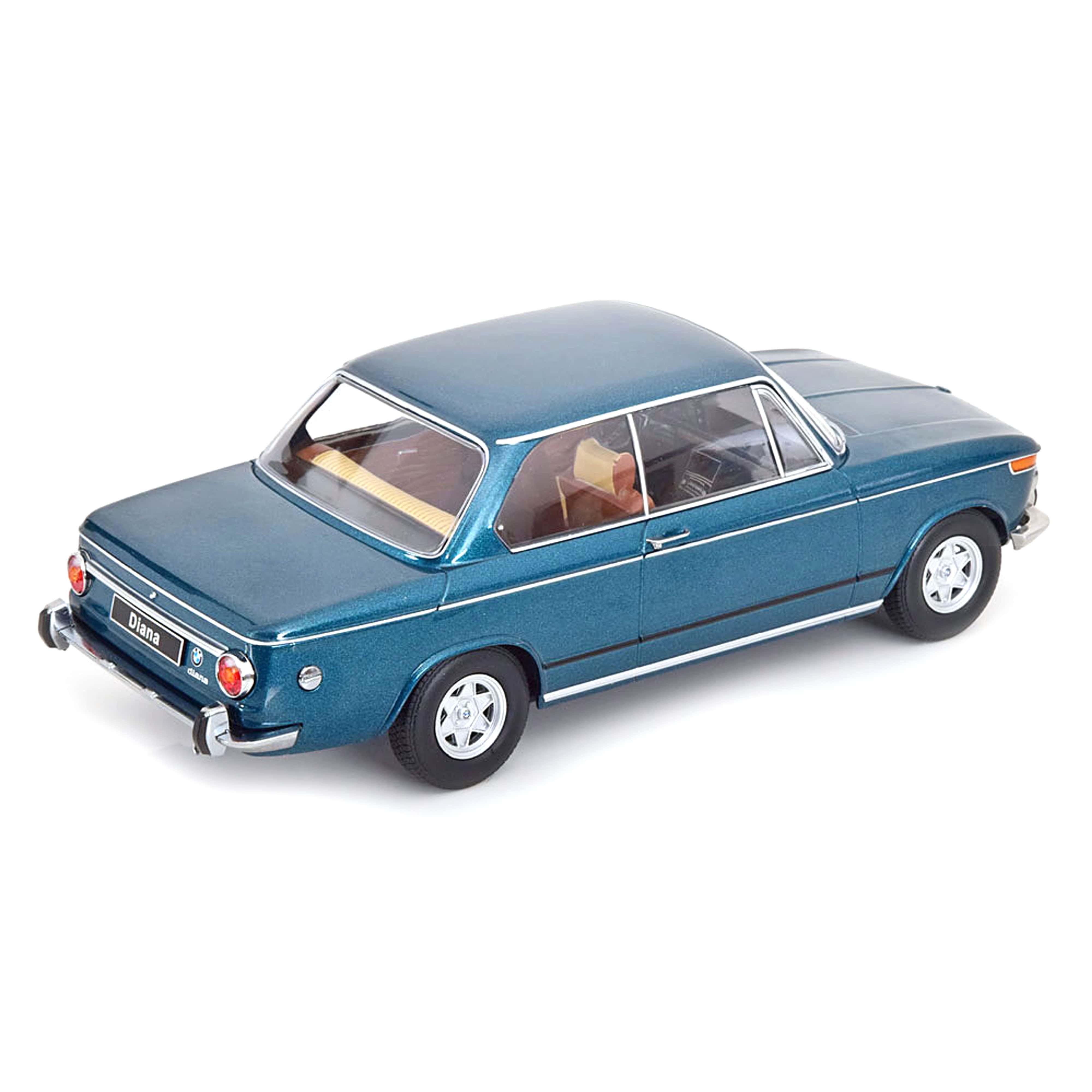 BMW 2002 ti Diana 1970 Türkis Metallic 1:18