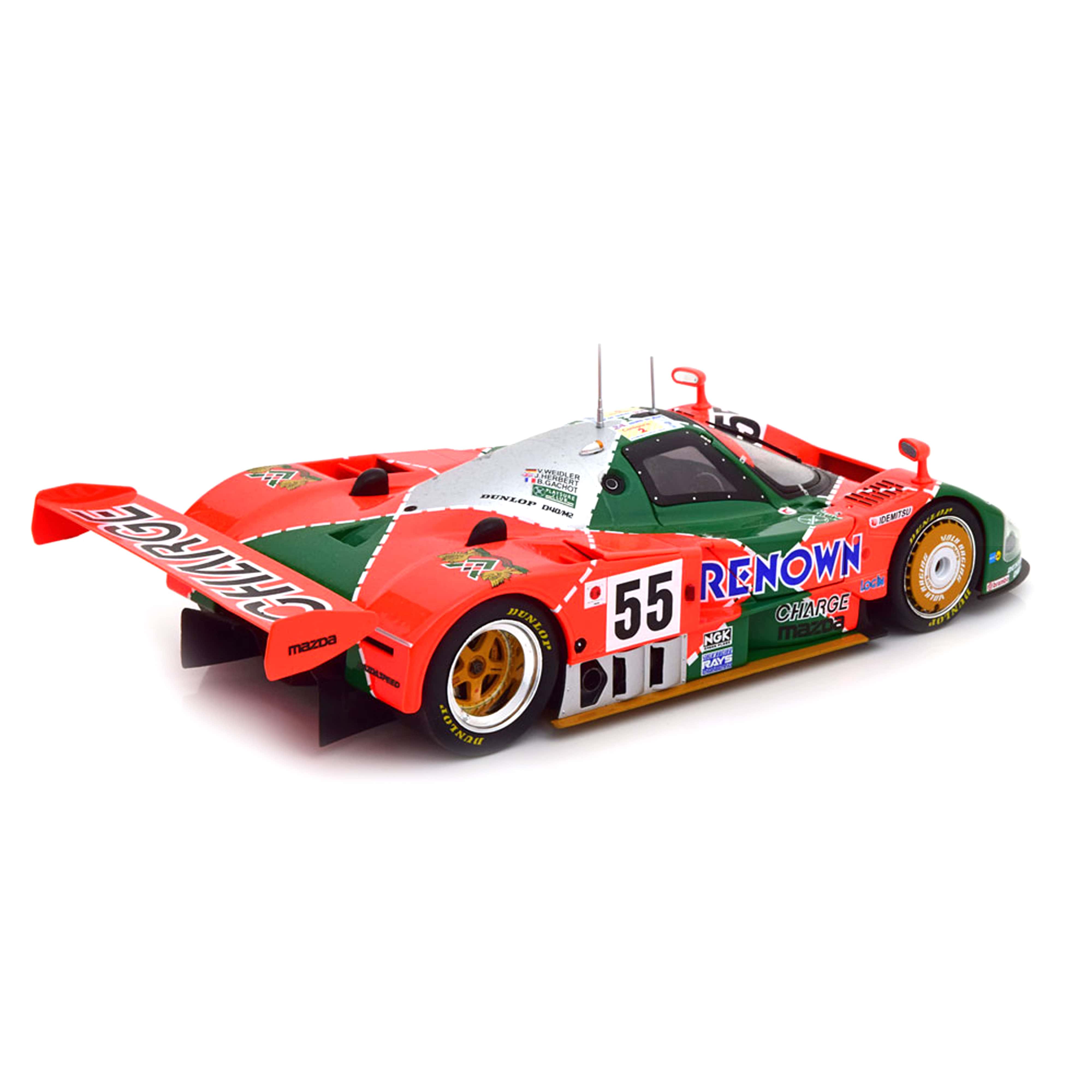 Mazda 787 B Winner LeMans 1991 Weidler/Herbert/Gachot 1:18