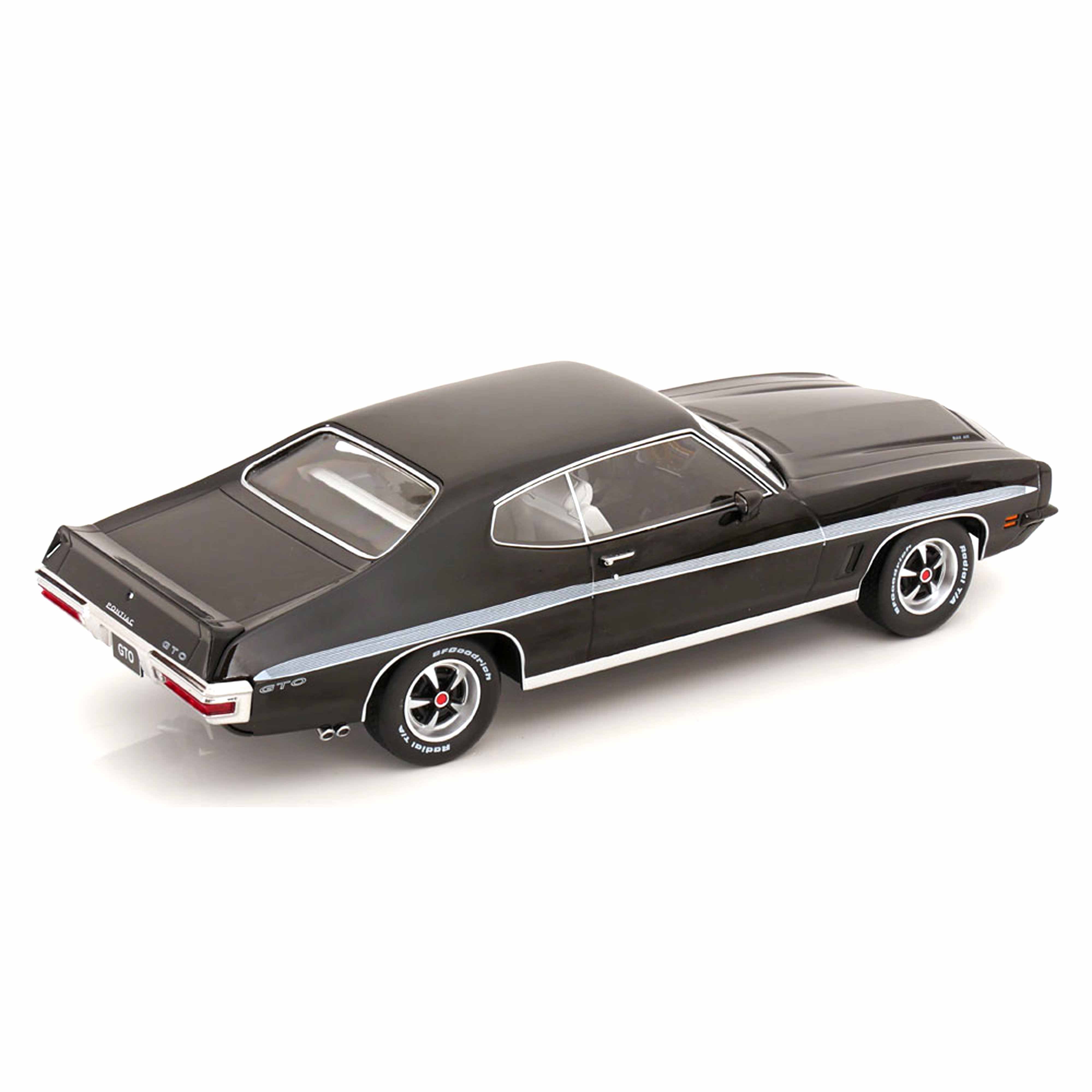 Pontiac Le Mans GTO 1972 Noir 1/18