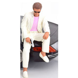 Figur Sonny Crockett (sitzend) Miami Vice 1:18