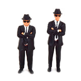 Figurine set with Jake and Elwood The Blues Borthers 1:18