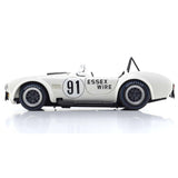 Shelby Cobra 427 S/CN°91 Essex Wire Weiß/Dunkelblau 1/18