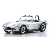 Shelby Cobra 427 S/C Silver/White 1:18