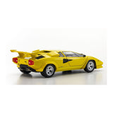 Lamborghini Countach LP5000 Quattrovalvole Yellow 1:18