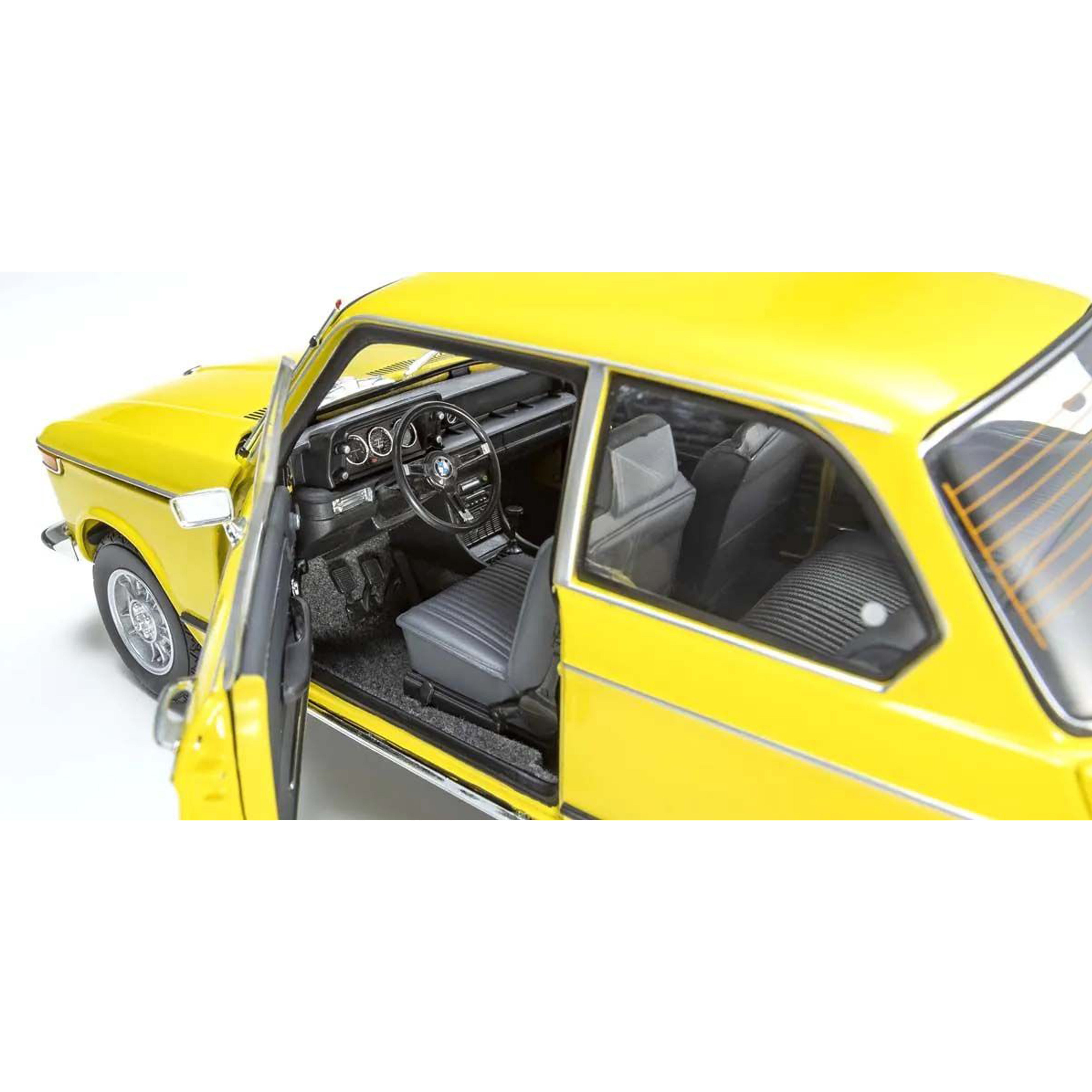 BMW 2002 tii Jaune 1/18