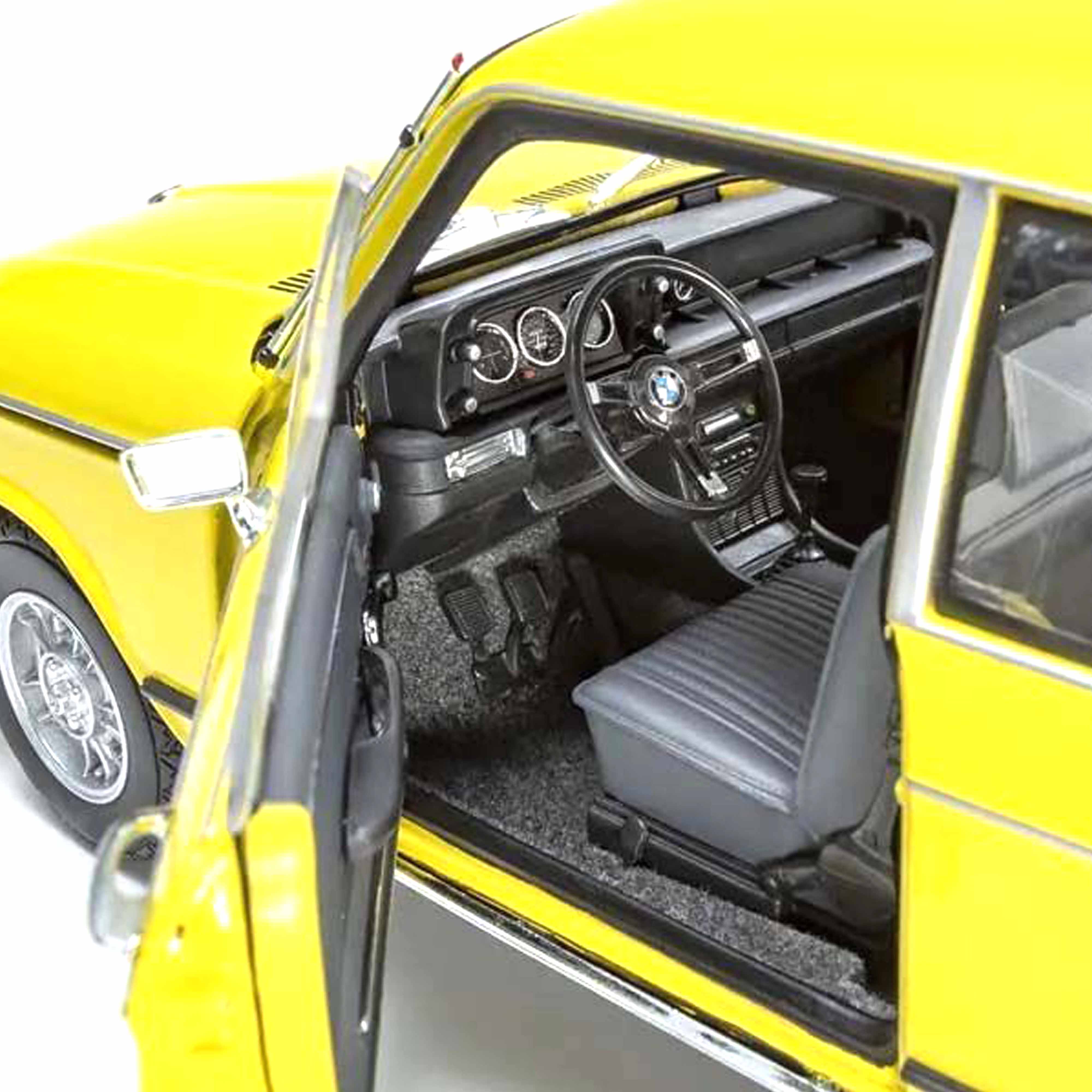 BMW 2002 tii Jaune 1/18