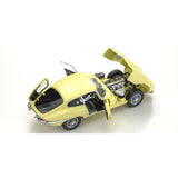 Jaguar E-Type Light Yellow 1:18