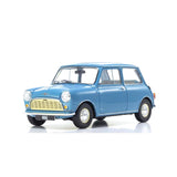 Morris Mini Mirror Clipper Blue 1:18