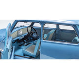 Morris Mini Mirror Clipper Blue 1:18