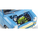 Morris Mini Mirror Clipper Blue 1:18