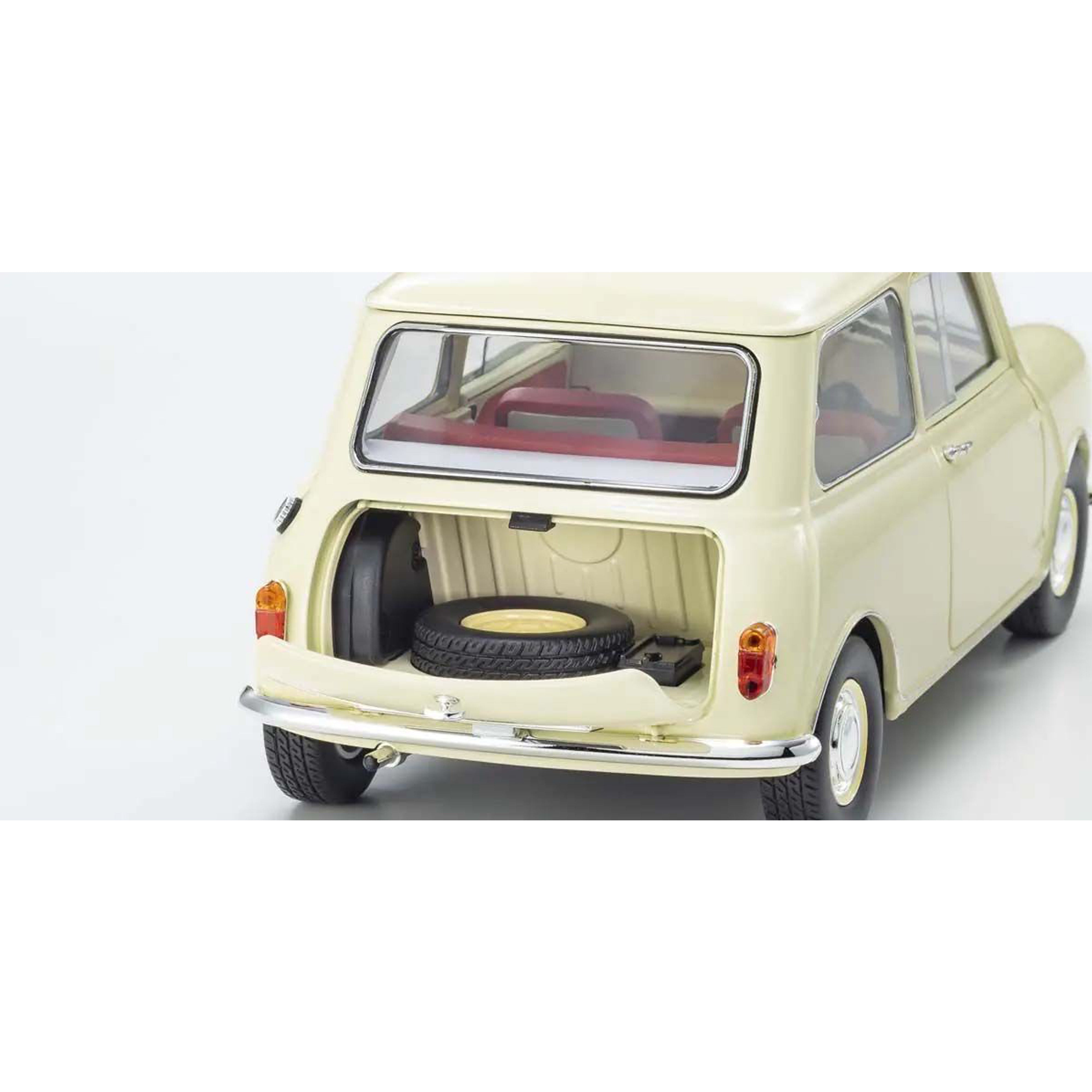 Morris Mini Mirror Old English Blanc 1/18