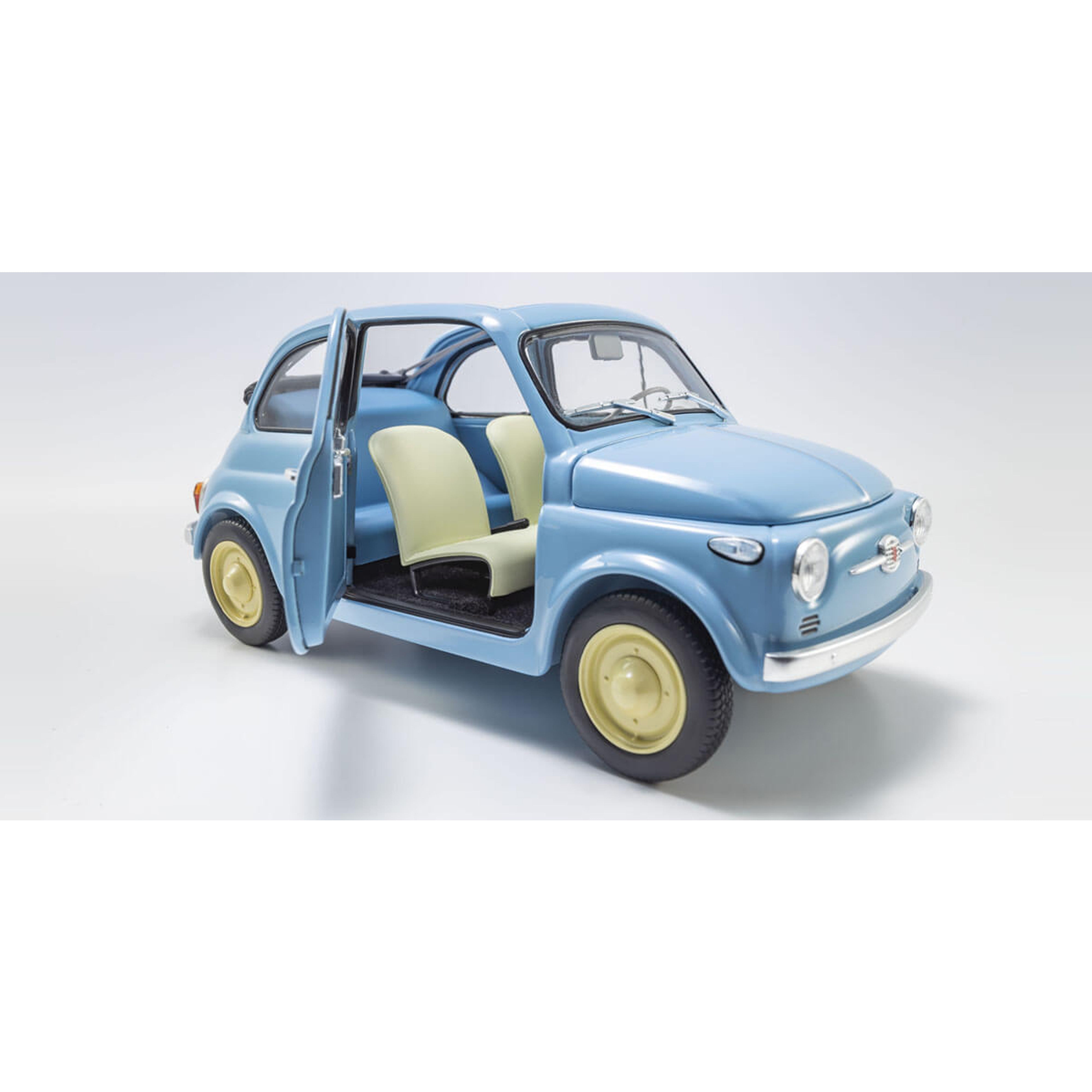 Fiat Nuova 500 Bleu céleste 1/18