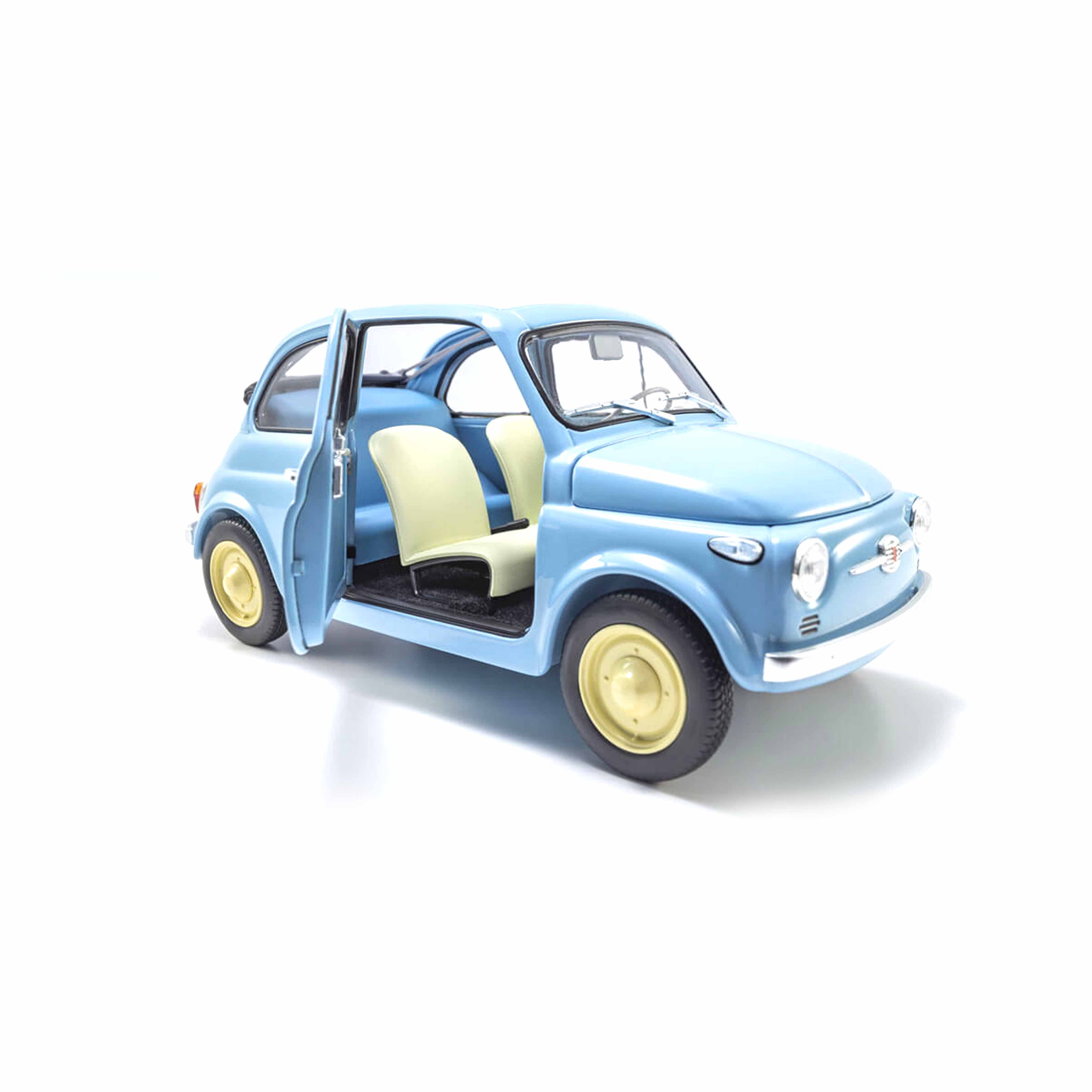 Fiat Nuova 500 Heavenly Blue 1:18