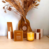 GENIAL candle sandalwood leather