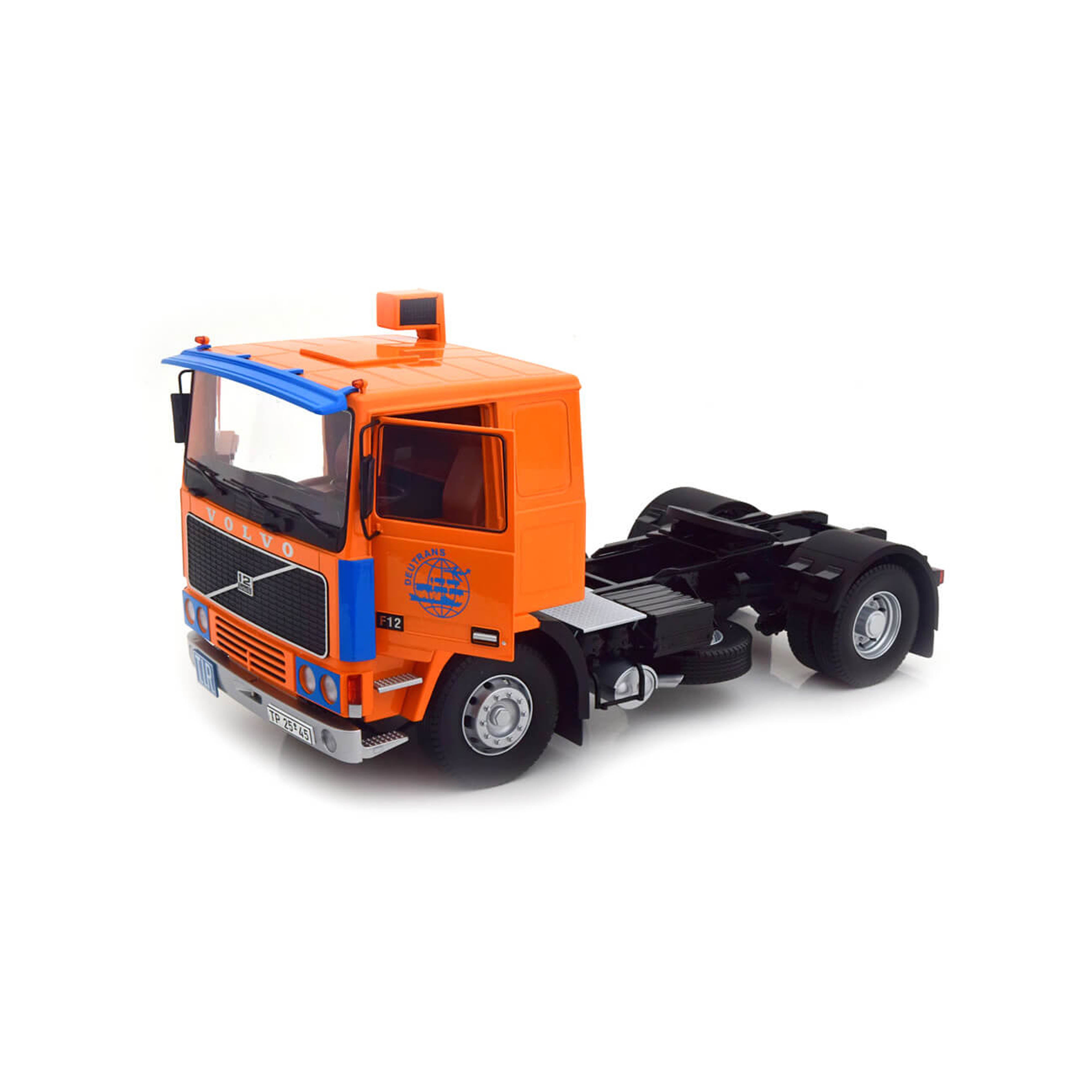 Volvo F12 Turbo 6 1977 Orange/Blau 1:18