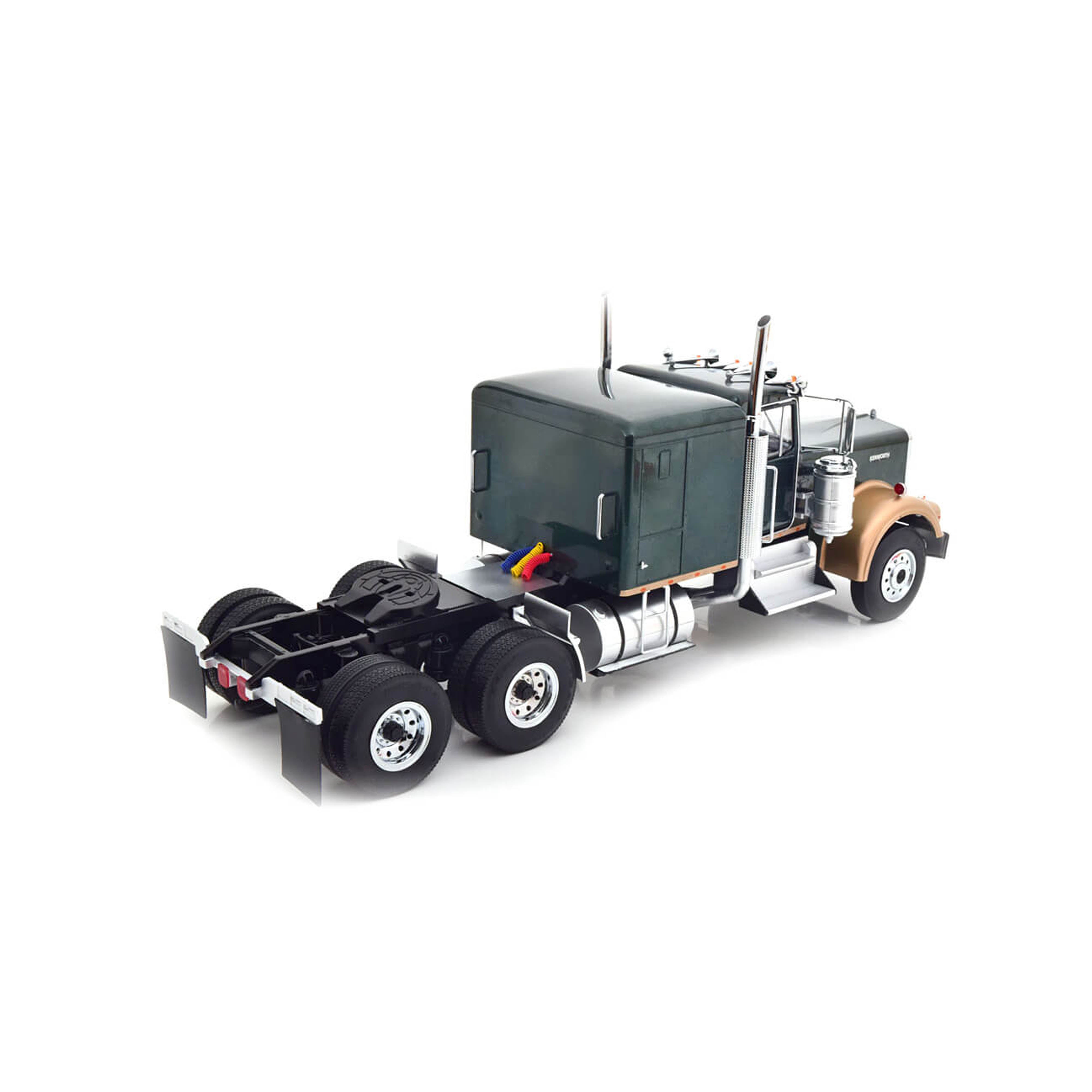 Kenworth W900 Metallic Dark Green/Gold 1989 1:18