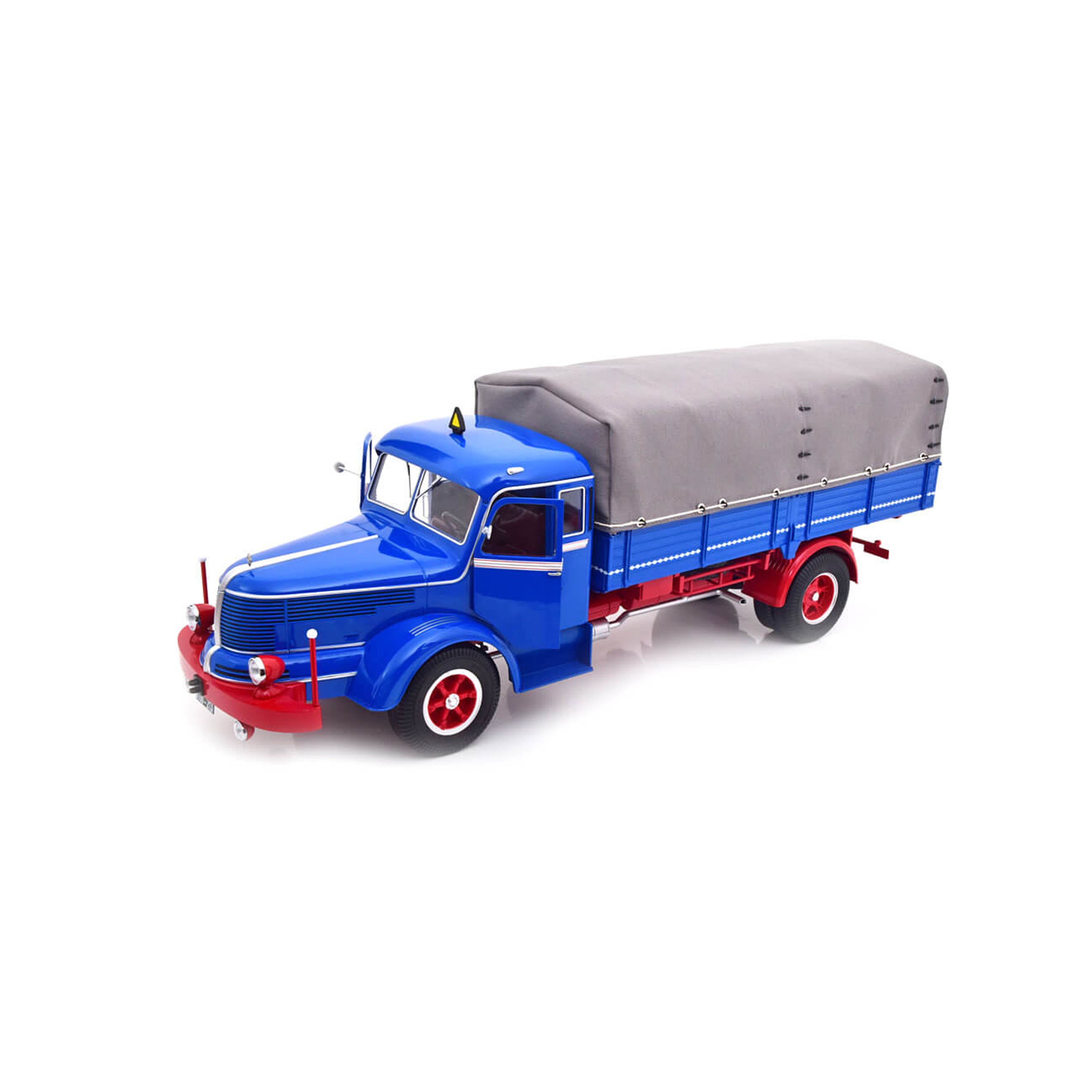 Krupp Titan SWL 80 Canvas Top 1950-1954 Blue/Red 1:18