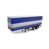 Semi-Trailer Metallic Blue/Silver 1:18