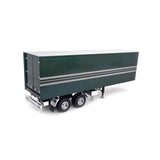 Semi-Trailer Metallic Dark Green/Silver 1:18