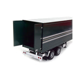 Semi-Trailer Metallic Dark Green/Silver 1:18