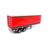 Semi-Trailer Red/Black 1:18