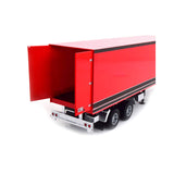 Semi-Trailer Red/Black 1:18