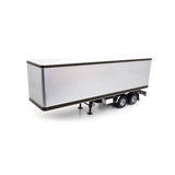 Semi-Trailer Silver/Black 1:18