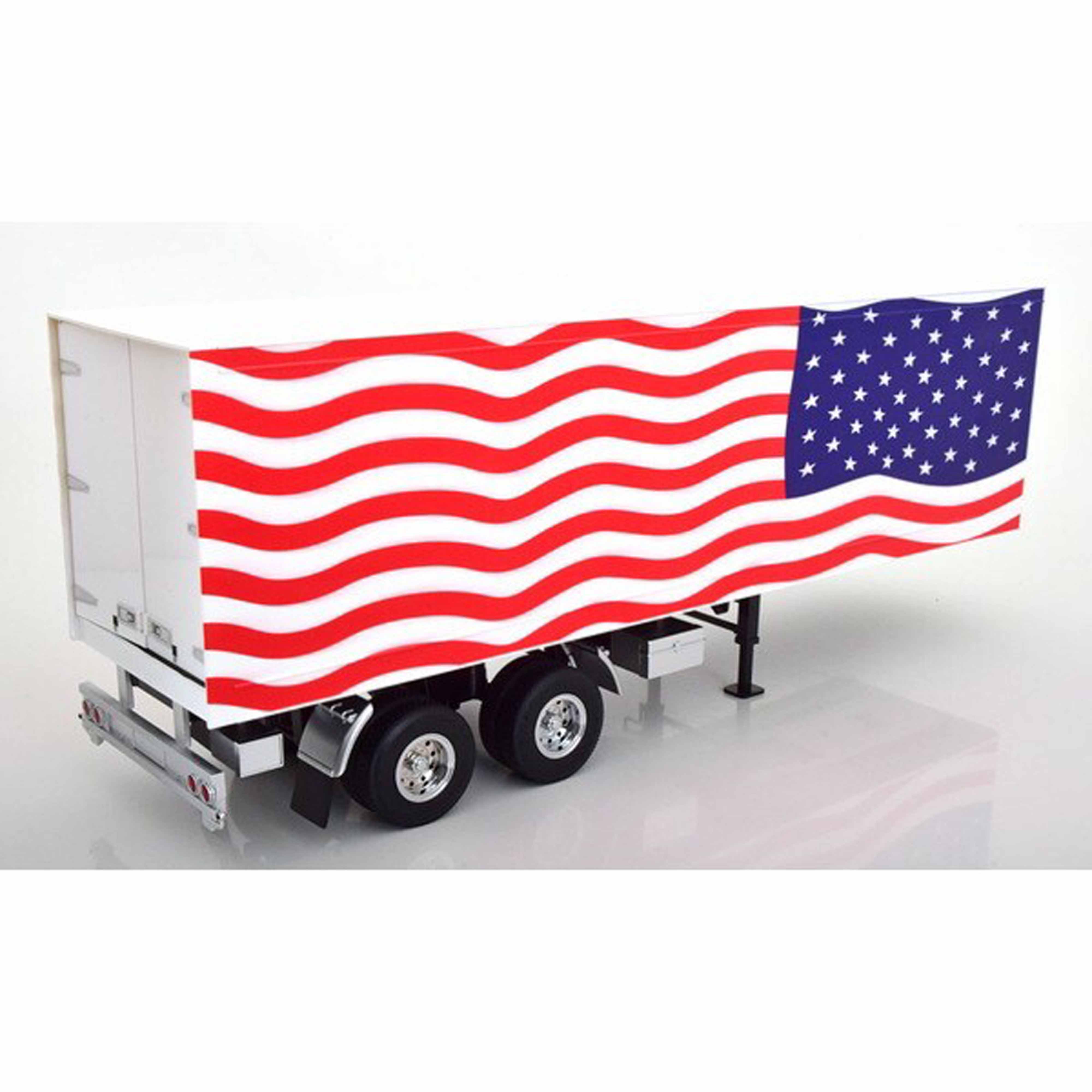 Semi-trailer Stars & Stripes 1:18