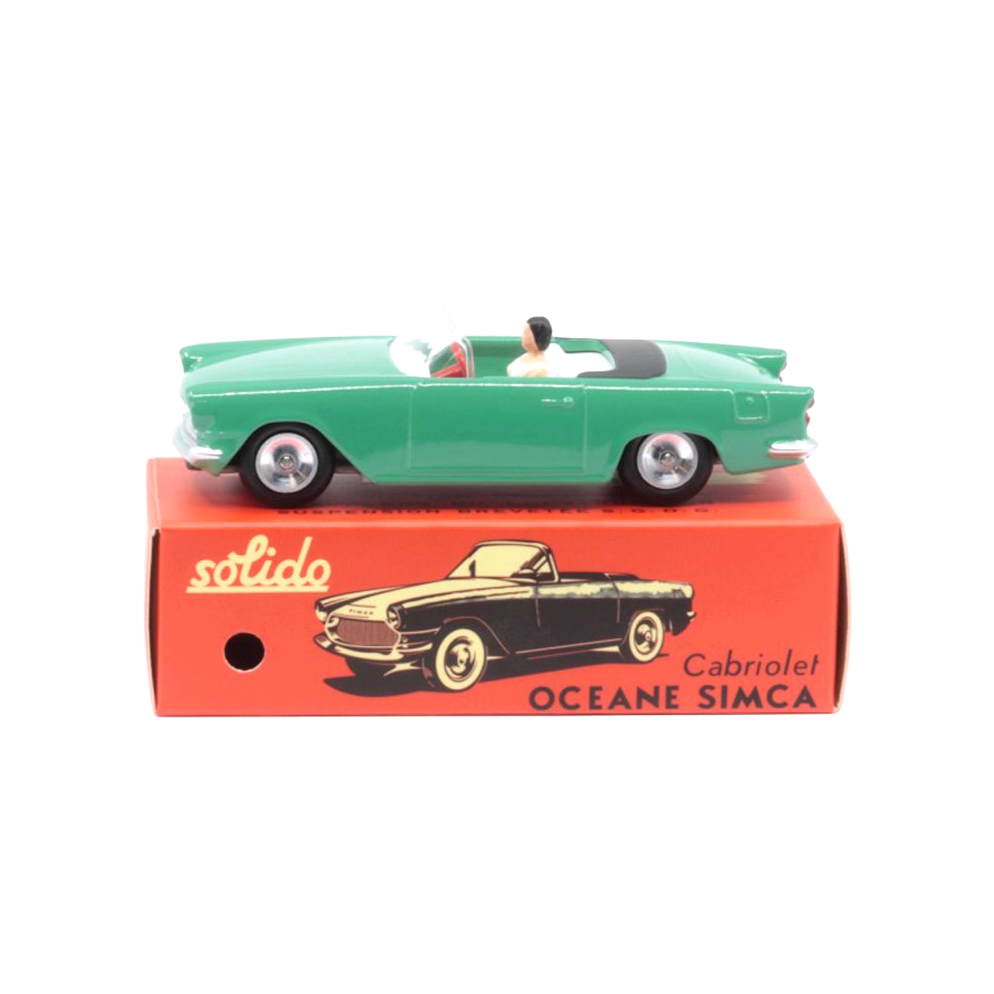 Simca Oceane Cabriolet Green 1959 1:43