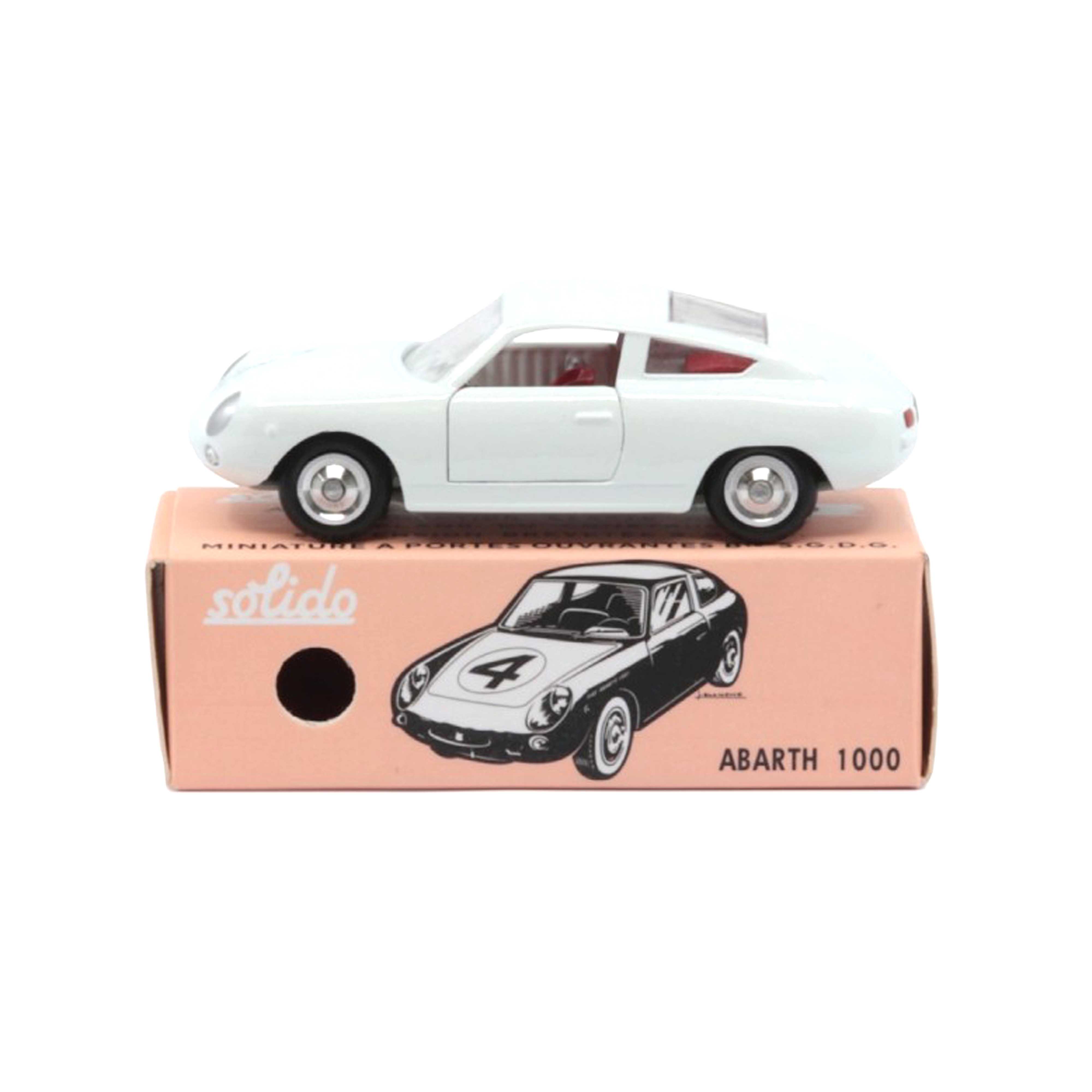 Fiat Abarth 1000 White 1962 1:43