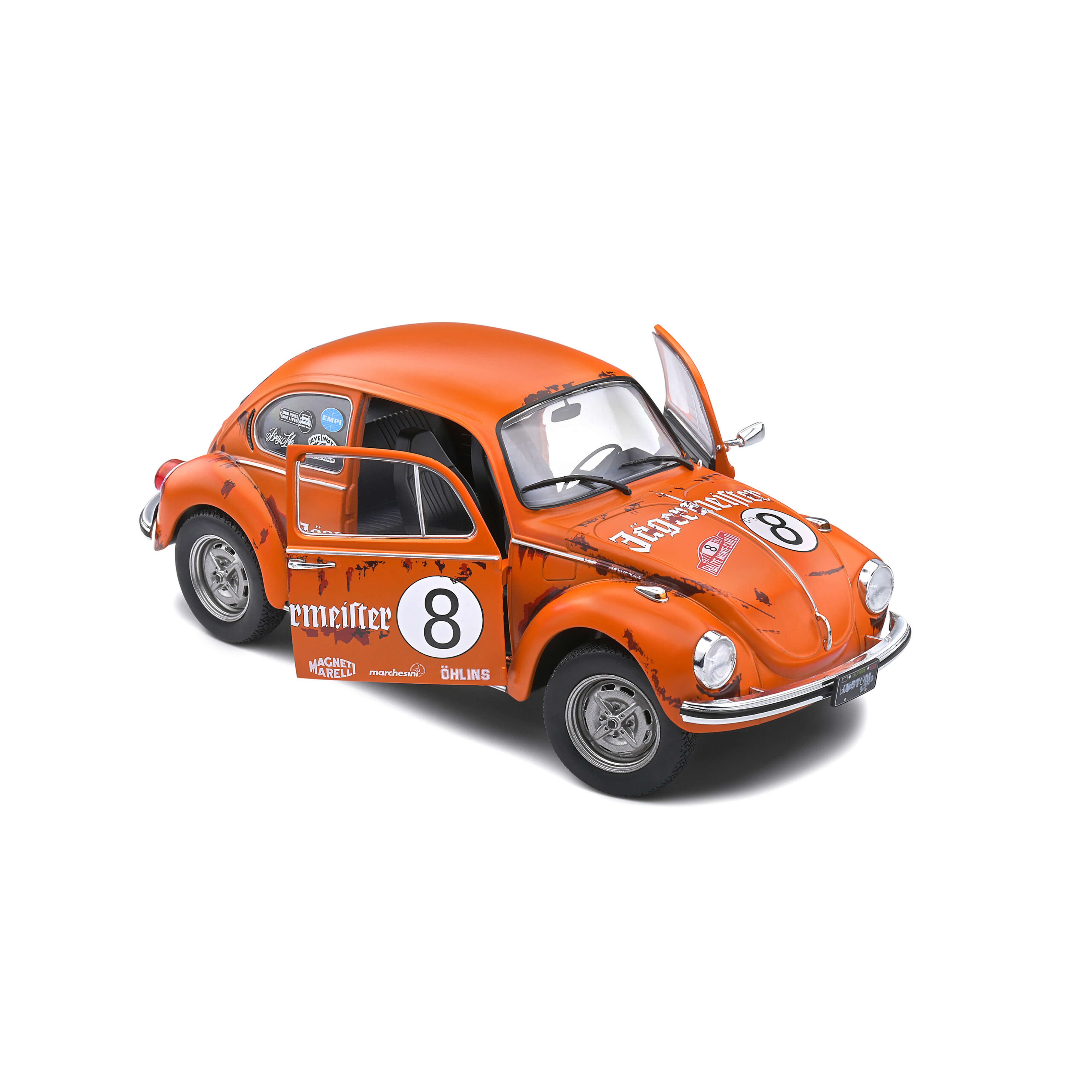 VW Beetle 1303 Jaeger Tribute Orange 1974 1:18