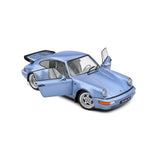 Porsche 911 (964) Turbo Bleu 1990 1/18