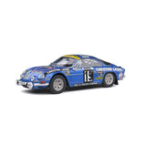 Alpine A110 1600S Blau Nr. 19 Mouton/Conconi WRC 1976 1:18